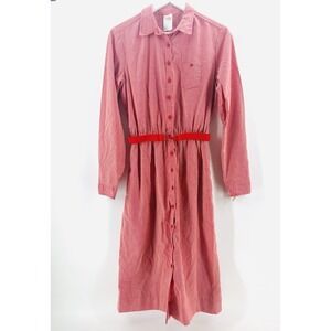 NWT Jody T Of California 80s Prairie School Girl Dress‎ Sz 11 Long Sleeve BB40